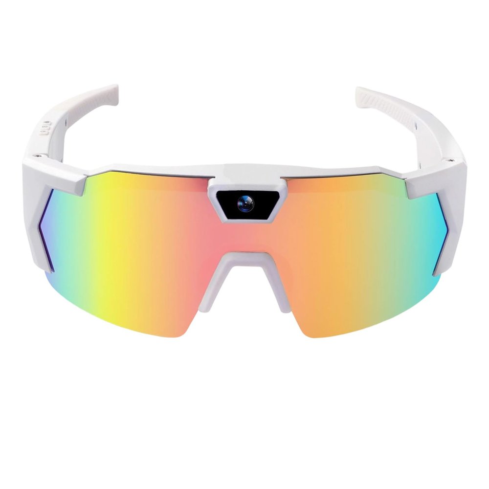 DianSCJ Baseball Glasses with Camera Youth, 4k HD Pov Sports Glasses with Camera, Smart Recording Camera Glasse (#E)
