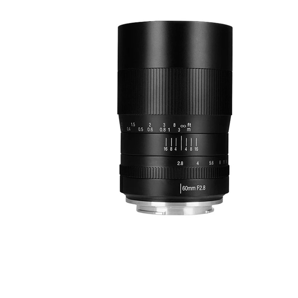 Lens Compatible for Canon EOS M Mount 60mm f2.8 1:1 Macro Manual Focus Lens(EF-M)