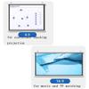 BTBZGFGNYU 30 40 50 60in Projector Screen Pull Down, Home Theater Movie Screen Outdoor Manual Projection Screen Wall/Ceiling Mounted(50 Inch (4:3)) view 3