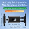 APGLSXY Space Saving Wall Bracket Holder for 4.7-15 Inch Tablets Phones ABS Construction view 4