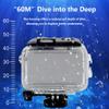 BGNing Dive Case, Underwater Deep Diving Protective Shell for Action Camera Accessories (Cold Shoe,60M for Action6) view 4