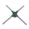 3D Hologram Fan, 23.62in 3d Advertising Hologram Fan Easily Control Floating Art Decorative Holo Graphic With 720 Beads for Bar,Casino,Party view 2