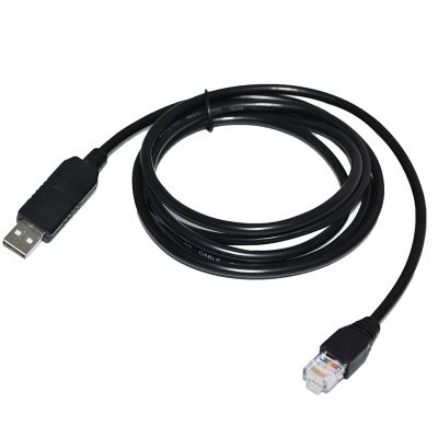 RSTDRMOC FT232RL USB to RJ45 Connector RS232 Interface Serial Communication Cable for HCS DMA Series Amplifier and Controller to PC(7M)