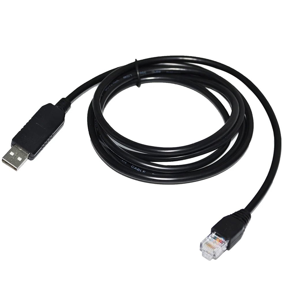 RSTDRMOC FT232RL USB to RJ45 Connector RS232 Interface Serial Communication Cable for HCS DMA Series Amplifier and Controller to PC(7M)