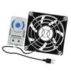 80mm USB Computer Fan 0-60 Adjustable for Receiver Computer Cabinet Cooling view 1