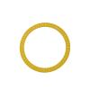 28.5mm Watch Dial Green Luminous Dial For NH70/NH71/NH72 Movement Hollow Watch Faces Modified Accessories(YELLOW) view 1