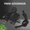 Cooling Fan Speed Adjuster for PC, USB Interfaces with 12V Output, Easy Controls with 4Pin Adapter and Splitter view 2