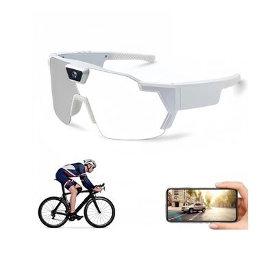 POV Glasses 4K Baseball Glasses with Camera Smart Camera Glasse for Men Women Sunglasses with Cameras with 32GB SD Card