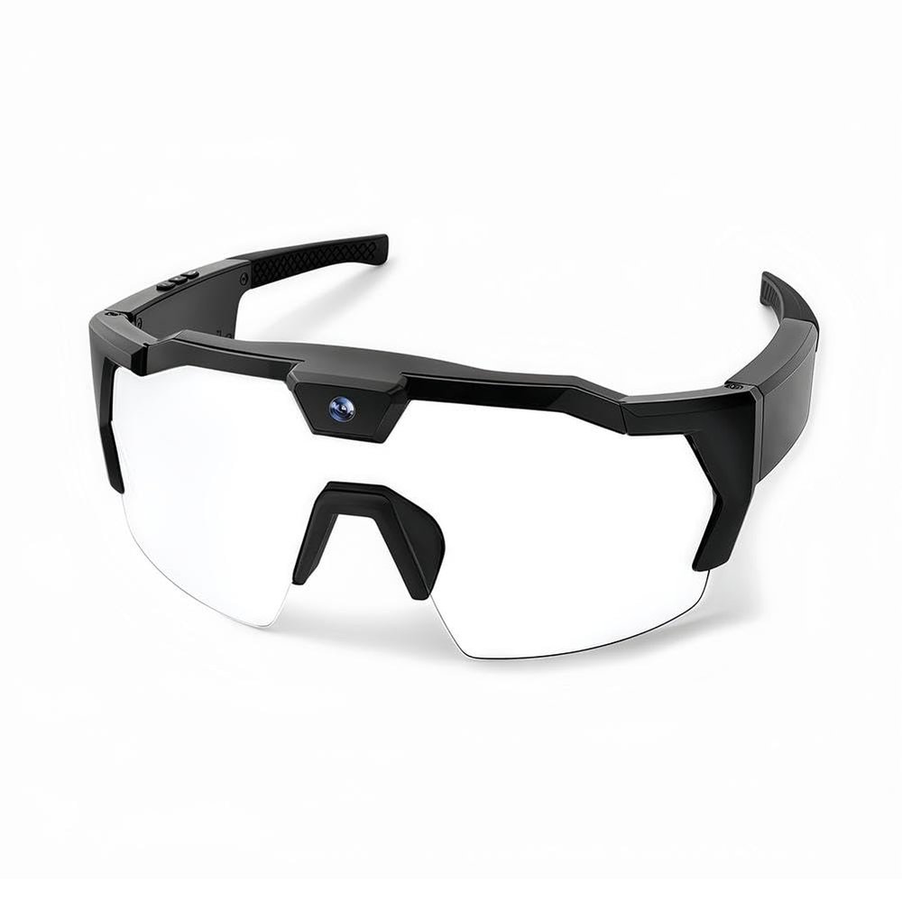 4K Baseball Glasses with Camera, 2026 Upgrade Smart Sunglasses with Camera, HD Video Recording for Outdoor Sports Men Women