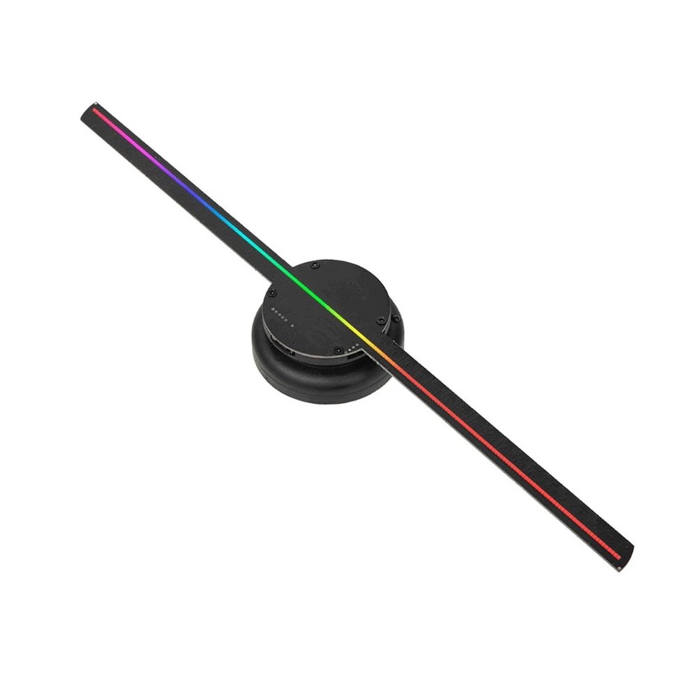 3D Hologram Fan, 16" 3D LED Hologram Fan Advertising Machine Multi-function Remote Control Start-up Ceremony Led Animation In Seconds for Bar,Casino,Party