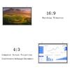 BTBZGFGNYU Pull Down Projection Screen 30" 40" 50" 60" 72" HD Projector Screen Home Theater Projector Movie Screen for Outdoor Indoor(50 Inch (4:3)) view 3