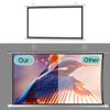 BTBZGFGNYU Pull Down Projection Screen 30" 40" 50" 60" 72" HD Projector Screen Home Theater Projector Movie Screen for Outdoor Indoor(50 Inch (4:3)) view 4