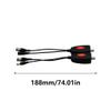 AHD CVI PVT Coaxial Transmitters Transceiver Power Passive Video CCTV Camera view 4