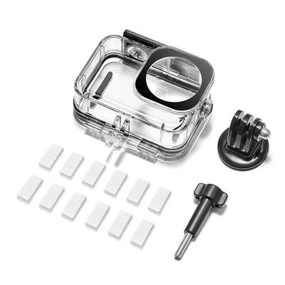 FEICHAO 60m/196ft Diving Housing Waterproof Case Underwater Dive Case Compatible with OSMO Action 6 Camera (Set B)