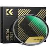 K&F CONCEPT 58mm Gold Diffusion 1/4 Filter Mist Soft Light & Warm Tone Effect Filter with 28 Multi-Layer Coatings for Video, Vlog, Photography(X-Series) view 1