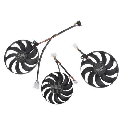12V 4Pin Graphics Card Cooling VGA Fan for Radeon RX 5700 XT 8GB TUF X3 EVO