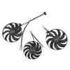 12V 4Pin Graphics Card Cooling VGA Fan for Radeon RX 5700 XT 8GB TUF X3 EVO view 1