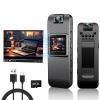 Mini Body Camera HD 1080P Wearable Video Recorder, Small Security Camera with 32GB SD Card Night Vision 1.3 Inch Display 180 Rotatable Lens, Portable Body Cam for Law Enforcement/Sports/Delivery view 1