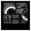 Lens, 10mm F2.8 Auto Focus APS-C Wide Angle Lens,Compatible for Mirrorless Cameras,for Camera(E Mount APS-C) view 2