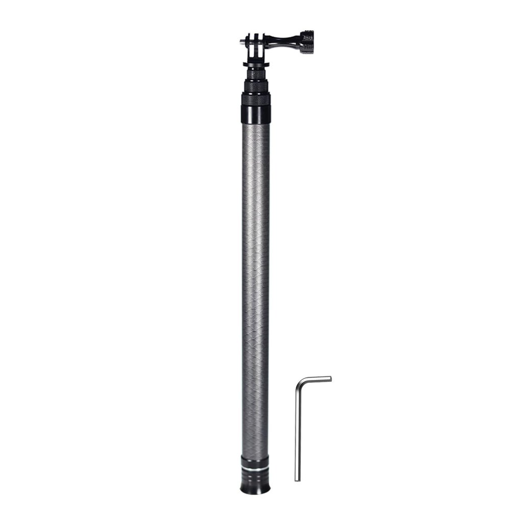 BGNing Camera Selfie Stick, Carbon Fiber 7-Sections Extendable Extension Pole Compatible with Osmo 360/X5 Camera (1.5m)