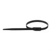 100PCS 350mm x 8mm Heavy Duty Nylon Cable Ties Self-Locking Tie Fasteners with High Tensile Strength for Indoor and Outdoor Wire and Hose Management in Home, Office or Workshop(black 100PCS) view 4