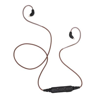 Jectse Adapter Cable for Wired Headphones 5.3 with Mic Volume Control 6-8H Playback Low Latency for 2 Pin 0.78mm Headphones