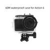 Waterproof Case for DJI Osmo Action 6 Camera, 60M Depth Underwater Housing with Tempered Glass Lens, Cold Shoe Interface with Base & Screw for Diving Photography Accessories view 2