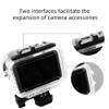 Waterproof Case for DJI Osmo Action 6 Camera, 60M Depth Underwater Housing with Tempered Glass Lens, Cold Shoe Interface with Base & Screw for Diving Photography Accessories view 4