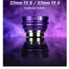 Camera Lens, 37mm T2.9 Floral Bloom Series Full Frame Manual Prime Lens Art Cine Camera for Photography PL Cinema view 2