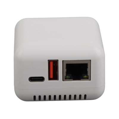 BAFOVY USB 2.0 Network Print Server, Wireless Print Server for Wins Linux Android, 5V LAN Print Share Server, Easy Setup, Multi Device Compatibility (US Plug)