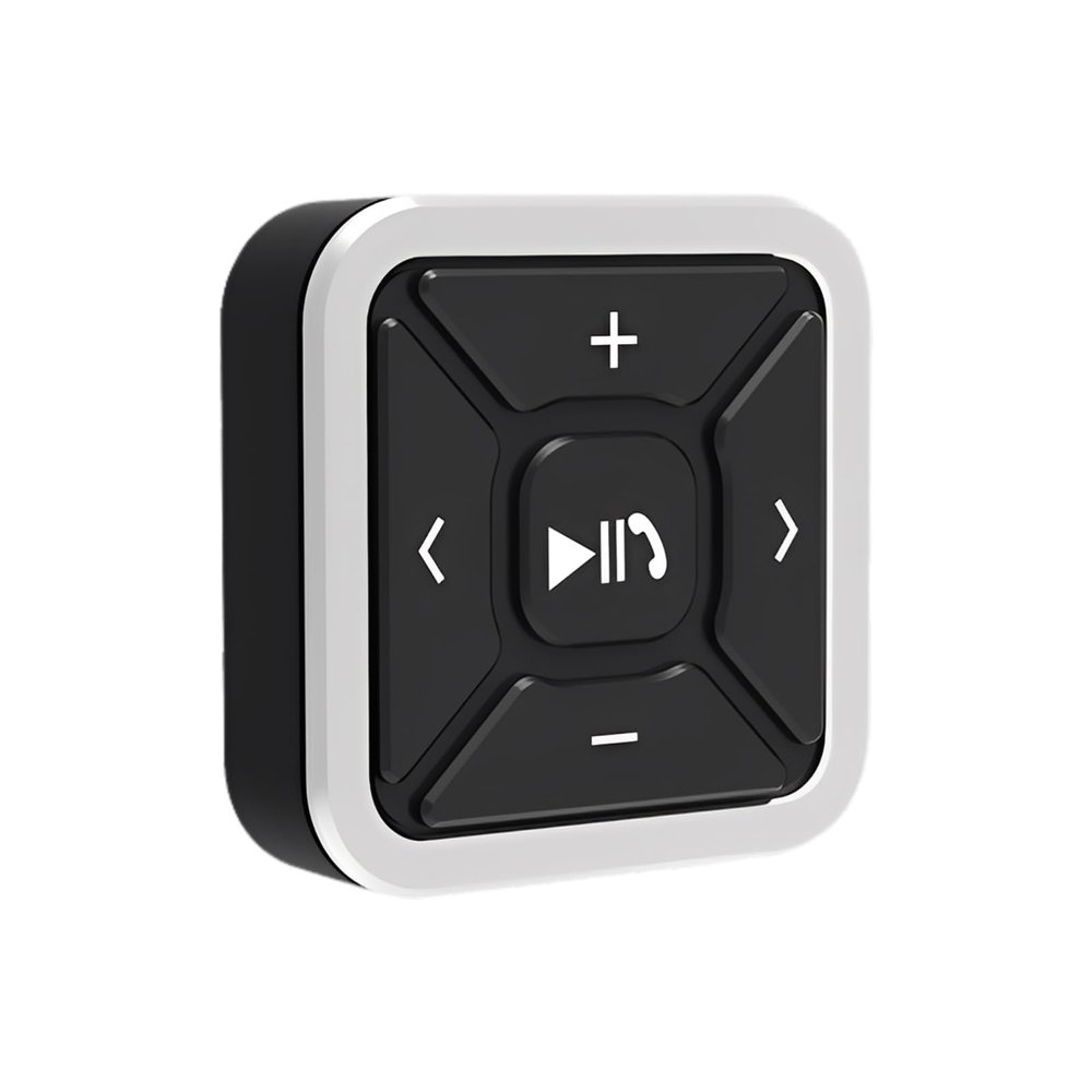 LICAEVEY Bluetooth Media Key Remote, Wireless Steering Wheel Music Control with BT5.0, Multifunction Key for Car, Bike, Motorcycle Audio & Phone Calls