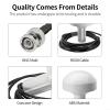 Noteflora External Marine GPS Antenna For Garmin GPSMAP AIS GDU GNC GPSCOM, GPS GLONASS Beidou Support, 28DB Low Noise Amp, BNC Male Connector, 5M Cable(5M) view 3