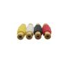 10Pcs/lot Female to Female Socket Straight Connector for Audio Video Plug Cable Extension(White) view 4