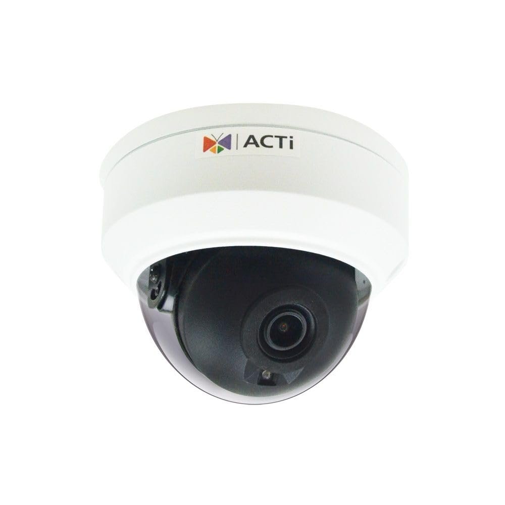 Z911 4MP Network Mini Dome Camera, IP68 Weatherproof, Metal Housing, IR Night Vision 164ft, 2.8mm Lens, PoE, Outdoor Security Surveillance