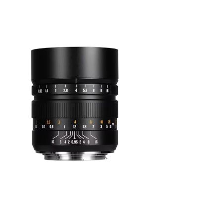 Camera Lens, 50mm F0.95 II Full Frame Portrait Lens Manual Focus Large Aperture Camera,Compatible for Sony E Nikon Z Canon RF and L(Z)