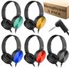 Hengliyuan Kids Headphones for School Classroom Bulk 5 Pack,Swivel Foldable,3.5mm Jack,Wired Over Ear Headphones for Kids Children Boys Girls Teen Toddler Teachers(HLY003 5 Colors) view 1