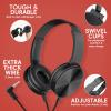 Hengliyuan Kids Headphones for School Classroom Bulk 5 Pack,Swivel Foldable,3.5mm Jack,Wired Over Ear Headphones for Kids Children Boys Girls Teen Toddler Teachers(HLY003 5 Colors) view 3