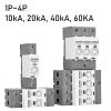 ZmfMjlKO 8pcs AC SPD AC275V 385V Surge Protector 1P 2P 3P 4P 20KA 40KA 60KA Arrester Single Three Phase Household Ground Protecti(4P,20KA) view 2