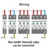 ZmfMjlKO 8pcs AC SPD AC275V 385V Surge Protector 1P 2P 3P 4P 20KA 40KA 60KA Arrester Single Three Phase Household Ground Protecti(4P,20KA) view 4