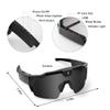 4K HD Sports Glasses with Camera,Upgrade Smart Video Recording Glasses for Action Sports with 32GB Memory for Cycling Hiking view 4