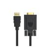 1080P HDMI to VGA Adapter Cable - 1.8M FHD for Desktop PC TV M>oni>tor Projector view 3