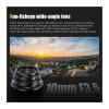 Lens, 10mm F3.5 APS-C 108 Ultra-Wide Angle Fixed Focus Lens,Compatible for Sony E Fujifilm XF Nikon Z Micro M4/3 Mount,for Camera(M4/3) view 4