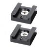 Cold Shoe Mount Hot with 1/4 Thread Aluminum Adapter Bracket for Camera Cage Flashing Mount Accessories Aluminum Cold Shoe view 4