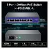 4 6 8 9 Port 10/100Mbps Ethernet Fast Switch High Power 120W POE Switch IEEE 802.3af/at with(Hi-0420FBI-A) view 3