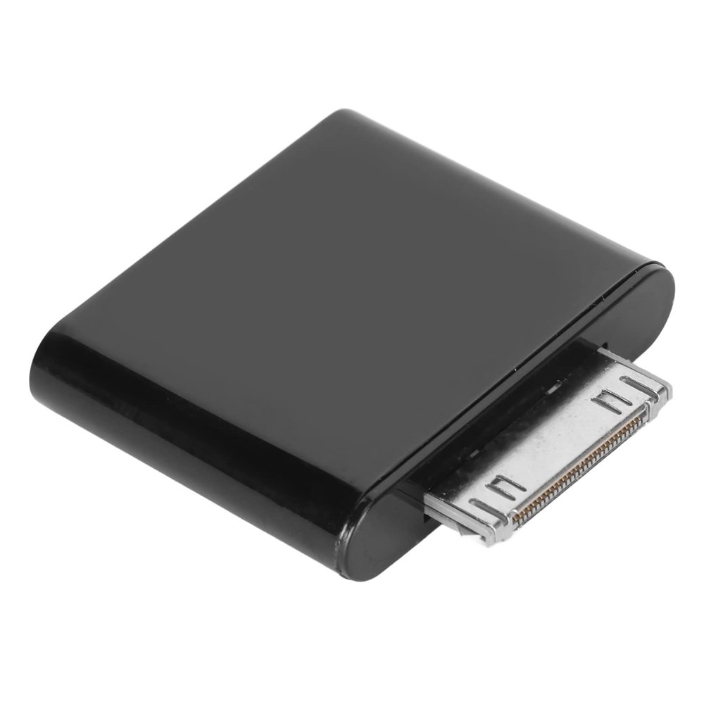 Aumotop 30 Pin Adapter Wireless Sound Adapter Transmitting TV Sound to Speakers 5.0 for Home Use Plug and Play Transmitter for Classroom Presentations (Black)