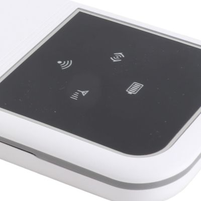 Aumotop Multifunction Portable 4G WiFi Router LED Display 10 Users 7/8/10 for Car Business Travel M80 White