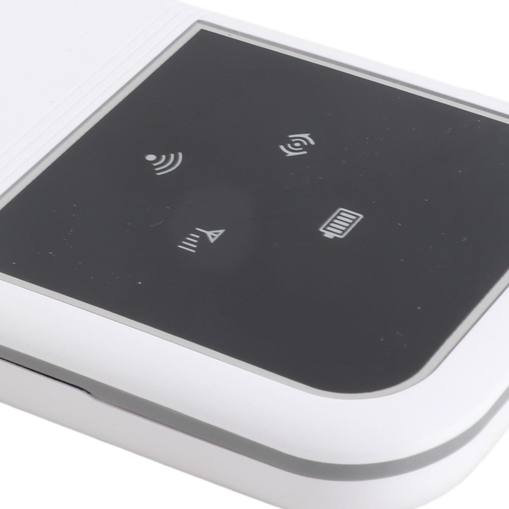 Aumotop Multifunction Portable 4G WiFi Router LED Display 10 Users 7/8/10 for Car Business Travel M80 White