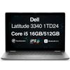 Dell Latitude 3340 Business 2-in-1 Laptop 13.3" Touchscreen IPS FHD Display (Intel i5-1335U, 16GB LPDDR5, 512GB PCIe SSD, Backlit KB, WiFi 6E, Webcam, Bluetooth 5.3, Win 11 Pro) view 1