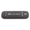 Aumotop Portable 4G Router 150Mbps SIM Card Slot USB Plug and Play 4G LTE USB WiFi Modem for Office Travel Home (Black) view 4