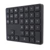 SENECESLI Wireless Number Pads, 2.4G BT5.0 35 Keys Keypad for Laptop, Rechargeable BT3.0 Numeric Keypad for Multi Devices, Wireless Numeric Keypad for Laptop Desktop PC Notebook (Black) view 1